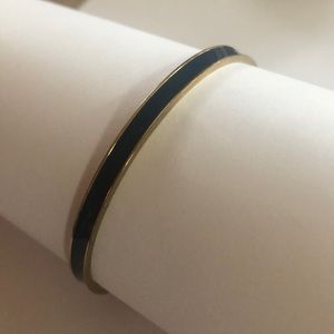 Kate Spade blue enamel bracelet in navy